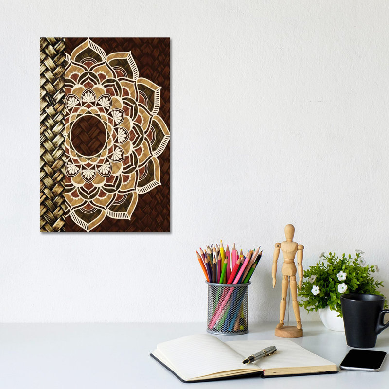 Mandala Weave I by Kimberly Allen - Wrapped Canvas Print, 20.32 cm H x 30.48 cm W