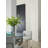 Root Small Silver Dining Table Base, With Glass