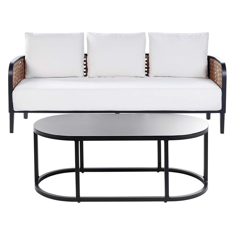 MONTEFALCO 3 - Person Garden Lounge Set with Cushions