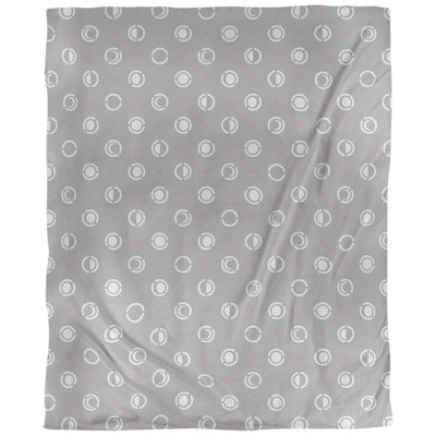 Tissu à phases accent moon