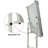 Excello Global Products Yes Steel Freestanding Metal Whiteboard