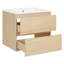 Amogh 610mm Wall Mounted Single Vanity