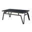 Ensemble de tables d'appoint 3 pièces avec plateau en pierre frittée et base en métal élégant Modern