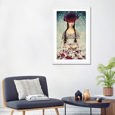 «Bind Flowers» par Catrin Welz-Stein - impression d'art graphique