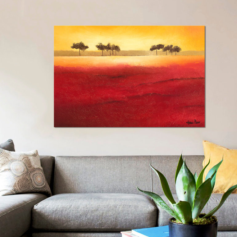 « tree timberline iii », reproduction sur toile, H 8 po x l 12 po x P 0,75 po, Toile tendue, Pas de tapis