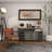 Gold Metal Coiled Ribbon Sunburst Home Gold Wall Decor with Black Frame
