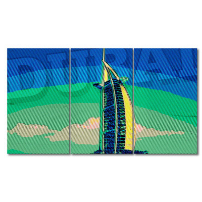 3 Piece Wrapped Canvas Print