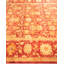 Tapis unique rouge / beige noué à la main 6 pi 1 po x 15 pi 5 po Viran Eclectic