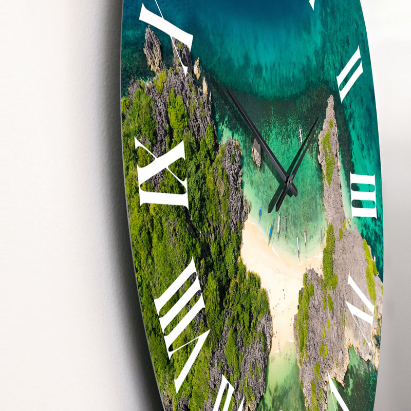 Horloge murale surdimensionnée, Grand