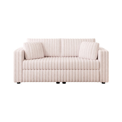 Rose 2 modulaire pour la détente. Confortable et élégant. Construire. Combinaisons de configurations. Mobilier multifonctionnel. Salon avec coussins en nylon lavables de 75,6 po. Sièges. Bourre. Formes. Options.