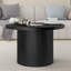 Pedestal Wood Round Coffee Table-317137605-317137607