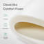 Grand matelas hybride en mousse à mémoire de forme moyenne 14 po-1279347962-1280658499