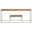 Table basse vidaXL Bois naturel-1280765269-1280765268