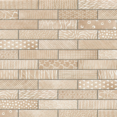 Atlas Brick 2-3/8 In. X 9-3/4 In. Porcelain Floor And Wall Tile