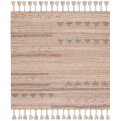 Dalke Southwestern Handmade Flatweave Natural/Beige/Gray Area Rug