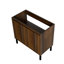 Meuble-lavabo autoportant avec lavabo en céramique, portes à fermeture en douceur et tablettes intégrées-128923438-128923442