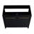 Bathroom Vanity 36 Inch - Freestanding, Black Chestnut Texture Cabinet Chestnut, Freestanding Pattern