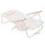 Sunnylife: Chaise de plage de luxe - Rio Sun à rayures multiples - Crème