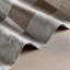 Édredon grand 8 pièces taupe avec design multicolore, élégance transitionnelle, motif damier, chaleur toute l'année et matériaux hygiéniques