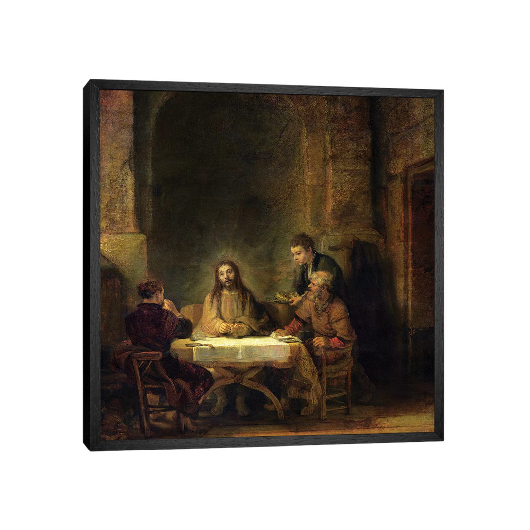 The Supper At Emmaus, 1648 by Rembrandt Van Rijn - Painting on Canvas