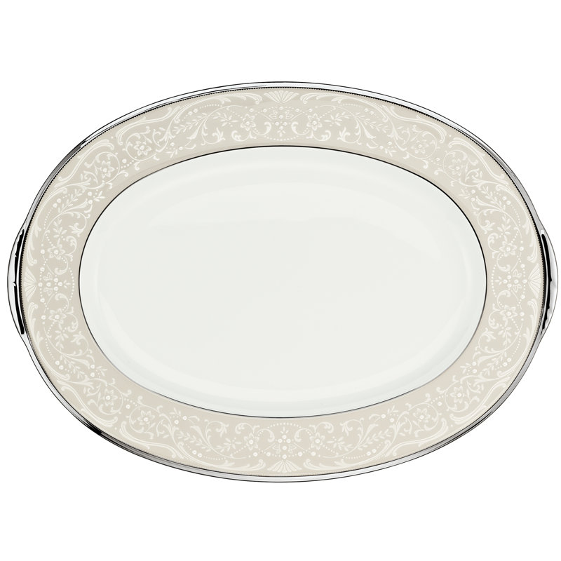Noritake Silver Palace Platter, 14"