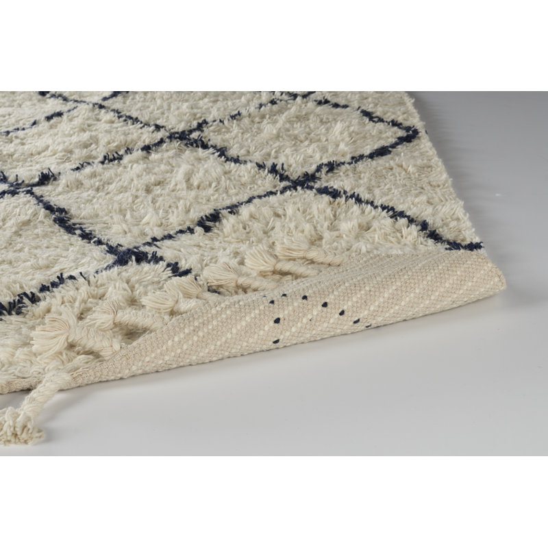 Calsbeck Wool Geometric Indoor Rug, Rectangle 8' x 10'