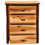 Commode à quatre tiroirs Fireside Lodge Hickory - Espresso - Premium Line-1373016266