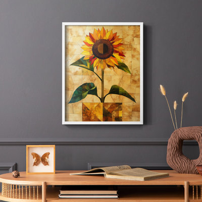 Série FLORAL CDL XXXVI - reproduction encadrée de qualité supérieure - prête à être accrochée - aucun clou requis