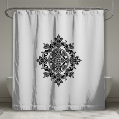 Rideaux de douche Intricate Black