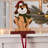 7.76"H Wooden/Metal Dog Stocking Holder