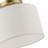 Dikla 1-Light 10" Semi Flush Mount