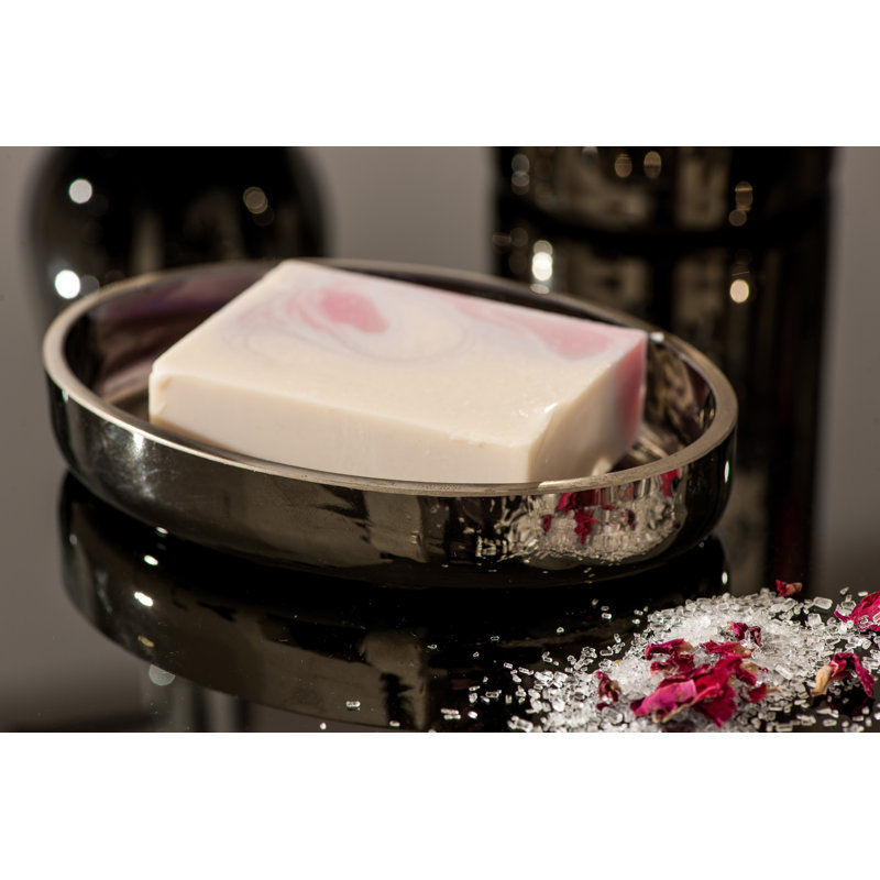 Cordes Soap Dish, Silver
