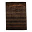 Wool Striped Area Rug in Brown