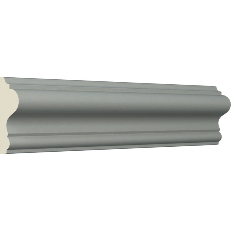 Emery Primed Polyurethane Crown Moulding Set, 94.5" Length