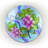 Alverce Glass Birdbath