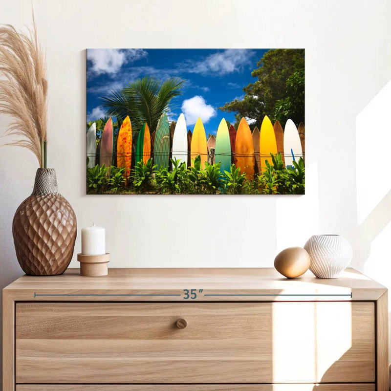 Senne Surfboard Row, 16" H x 24" W