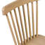 Sakura 45.2cm H Spindle Side Chair in Brown