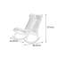 Chaise berçante en rotin Balcon Home
