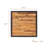 Teak Wood Wall Décor Bricks