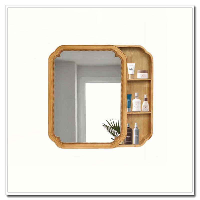 Miroir mural en bois 31,5 "x 23,82"