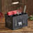 Wood Rectangle Flatware Caddy