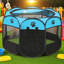 Grand parc portatif pour chien