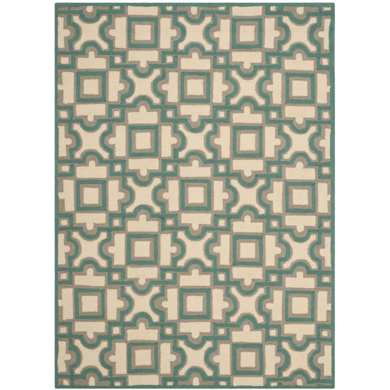 Childers Hand Hooked Performance Southwestern Rug, Rectangle 2'3" x 3'9"