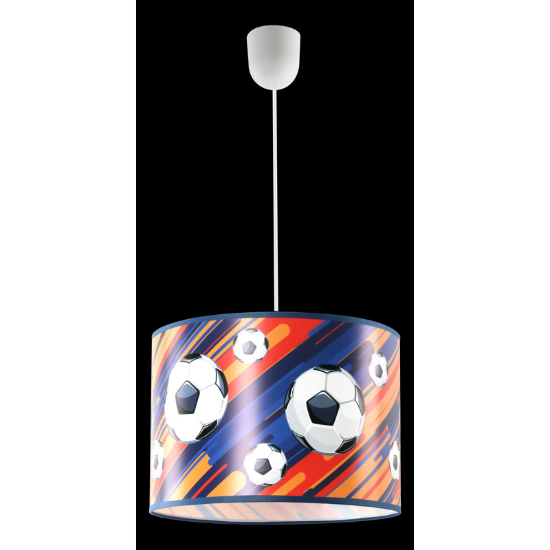 Piazza 1 - Light Grey Drum Pendant