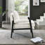 Fauteuil rembourré Chenille