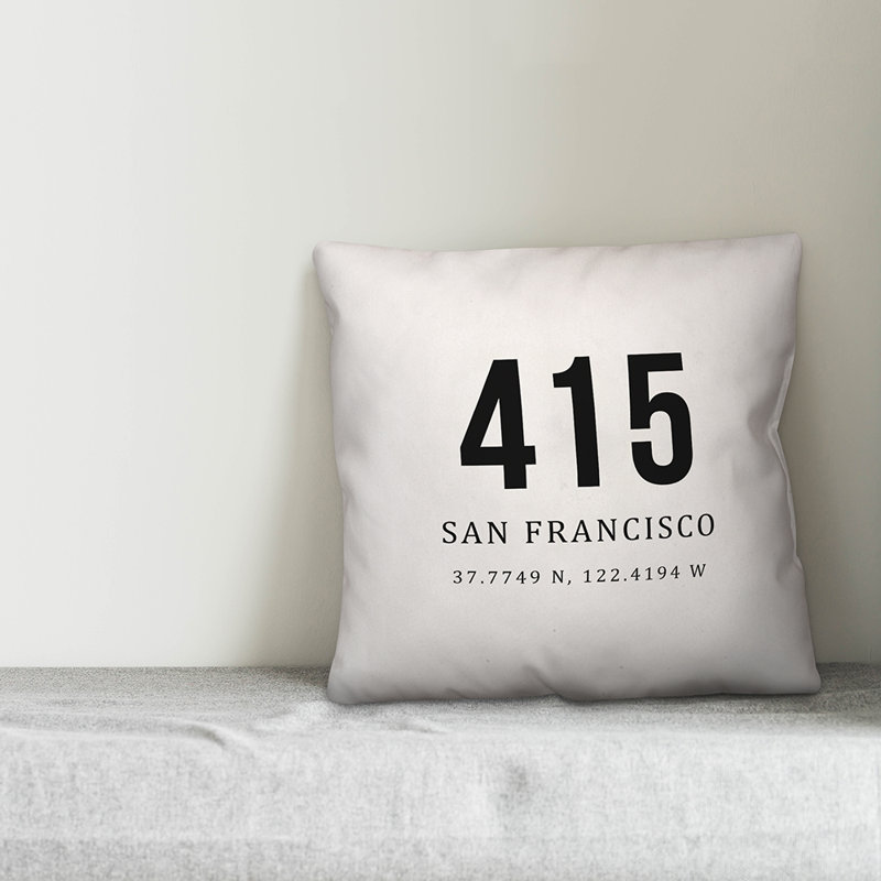 Outdoor Reversible Throw Pillow