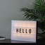Boîte lumineuse à DEL 12 "à piles avec lettres et chiffres 12"