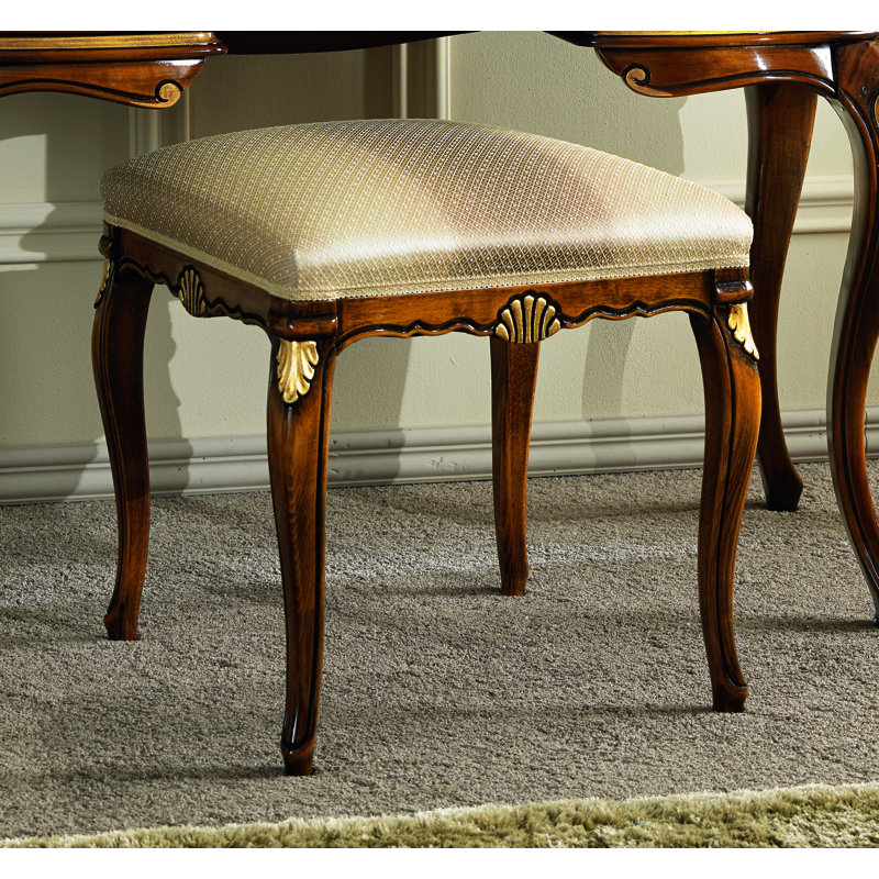 Broyles Solid Wood Accent Stool