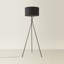 Misner 155cm Camden Tripod Floor Lamp with Large Reni Shade-44717500-44717499-111650067