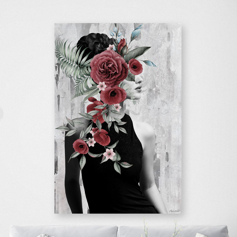 Confidence Is Sexy - Wrapped Canvas Painting, 66cm H x 45cm W x 3.81cm D